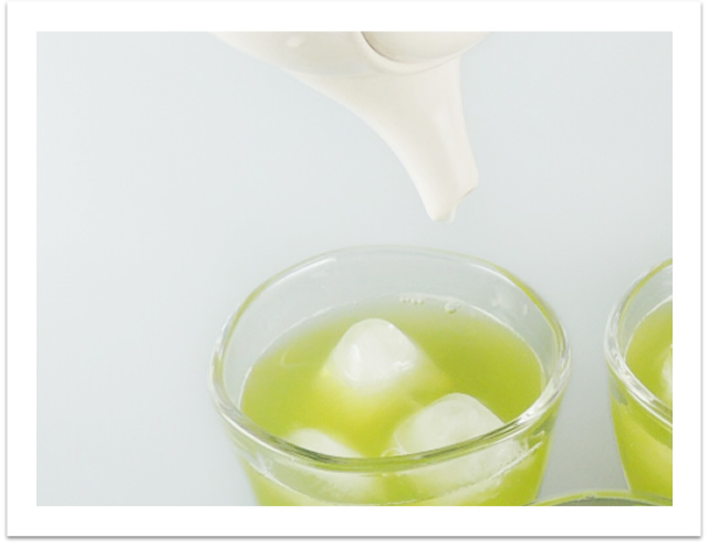 Pour until the last few drops.