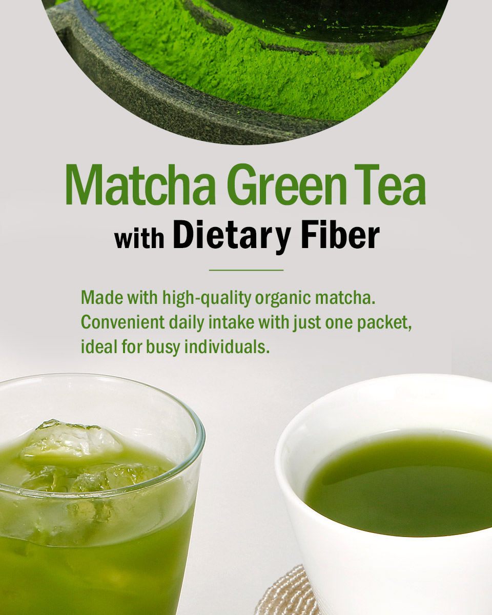 Matcha Green Tea with Dietary Fiber